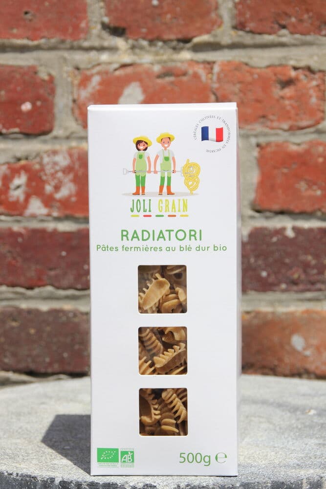 Radiatori · Pâtes fermières au blé dur, Joli Grain